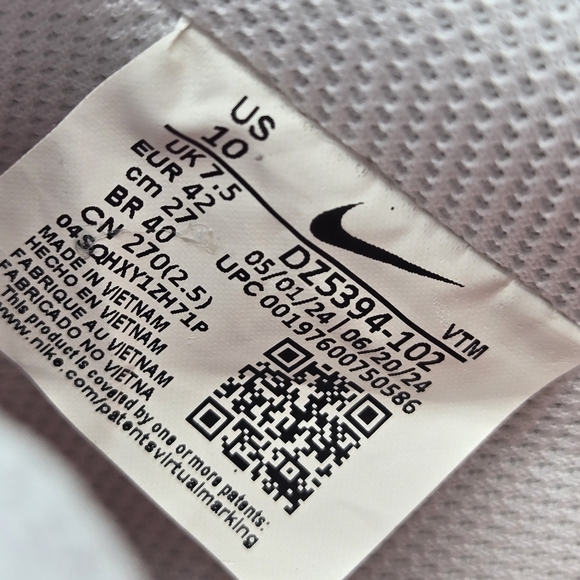 New Nike Court Vision Alta Women's Shoes Size 10 - Picture 8 of 8